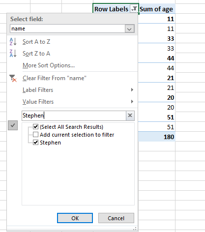 option in filter missing excel Microsoft  options missing 365 filters Pivot Excel value