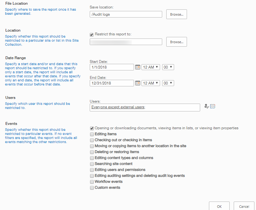 When Are Audit Log Reports Going To Work? - Microsoft Community