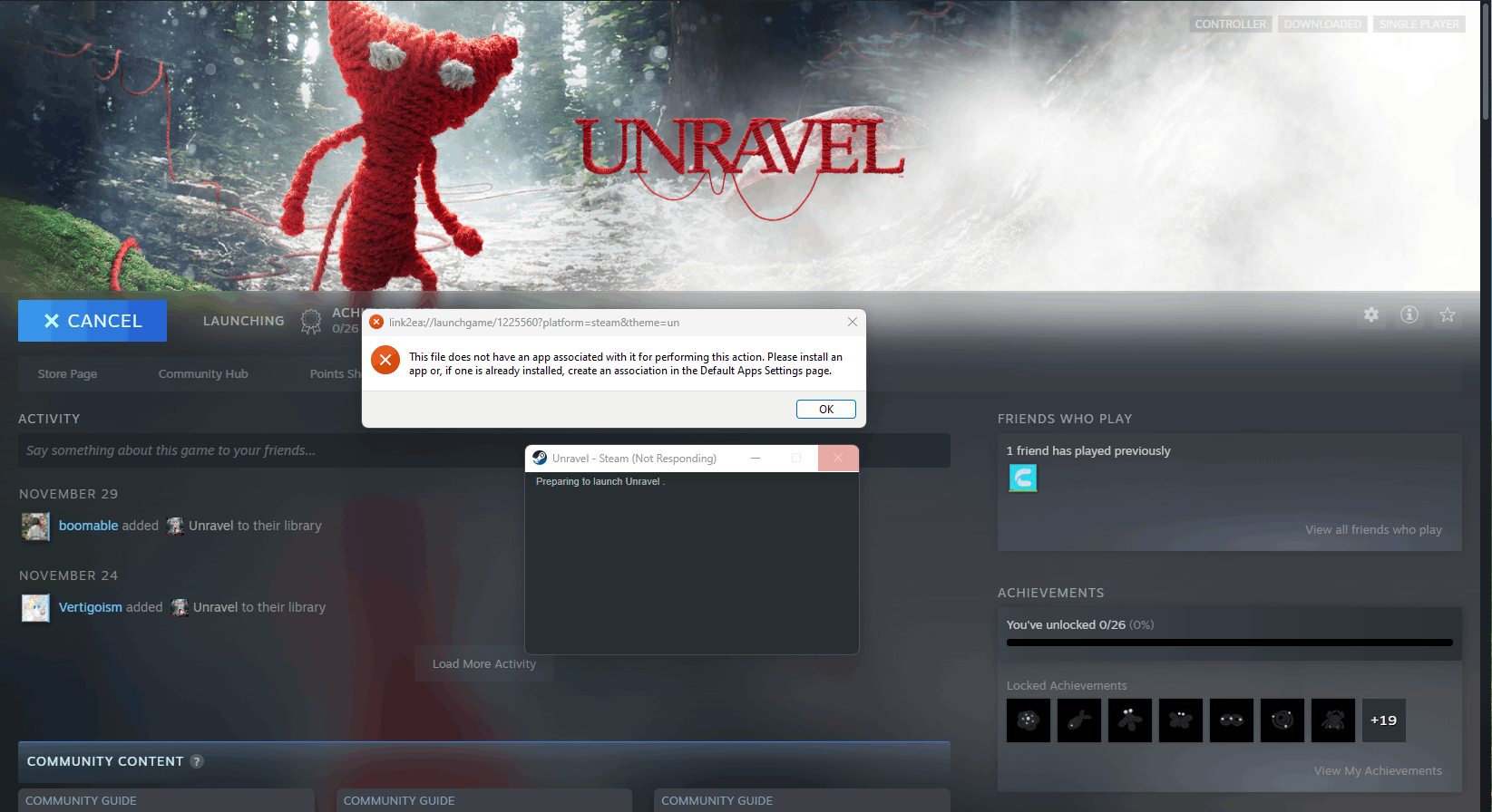 Unravel, Software