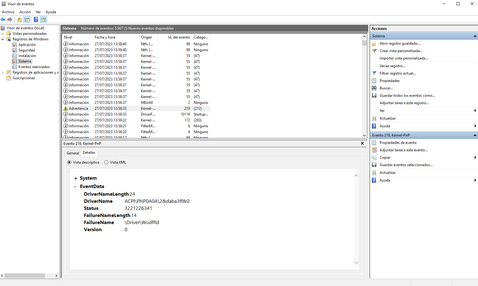 Any Help??? Driver\WudfRd ACPI\PNP0A0A\2&Daba3ff&0. - Microsoft.