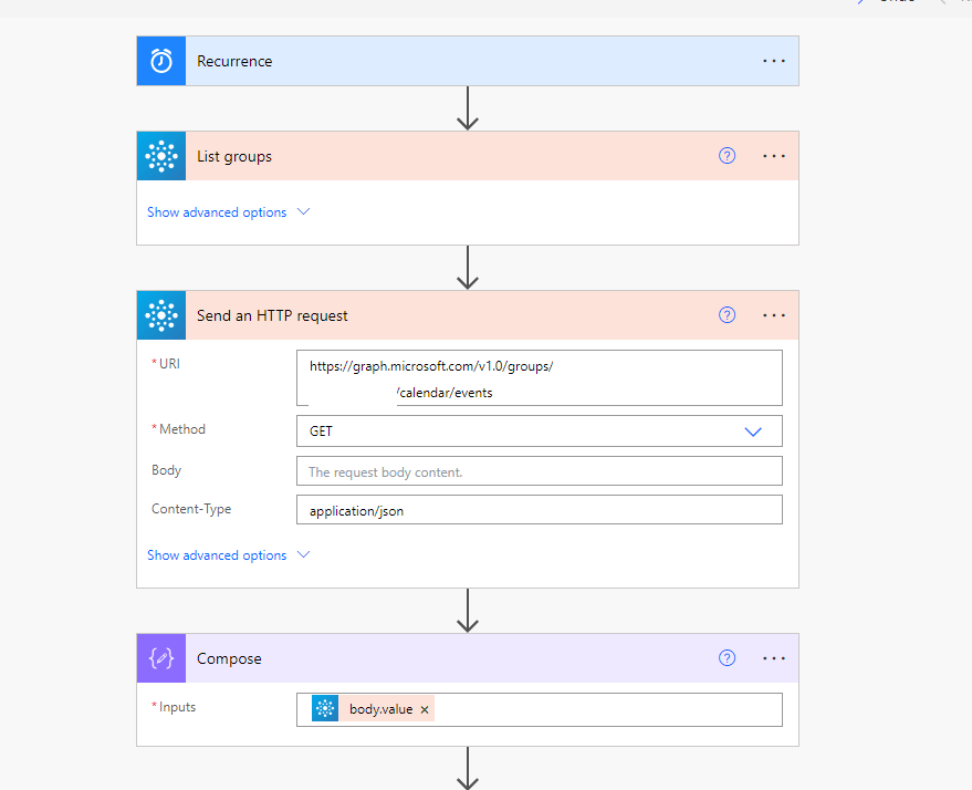 Power Automate Automatically updating Outlook Calendar and Excel