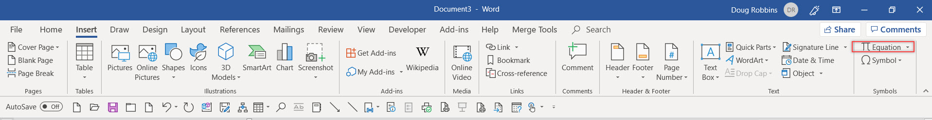 Create A 4x4 Matrix In Word Microsoft Community