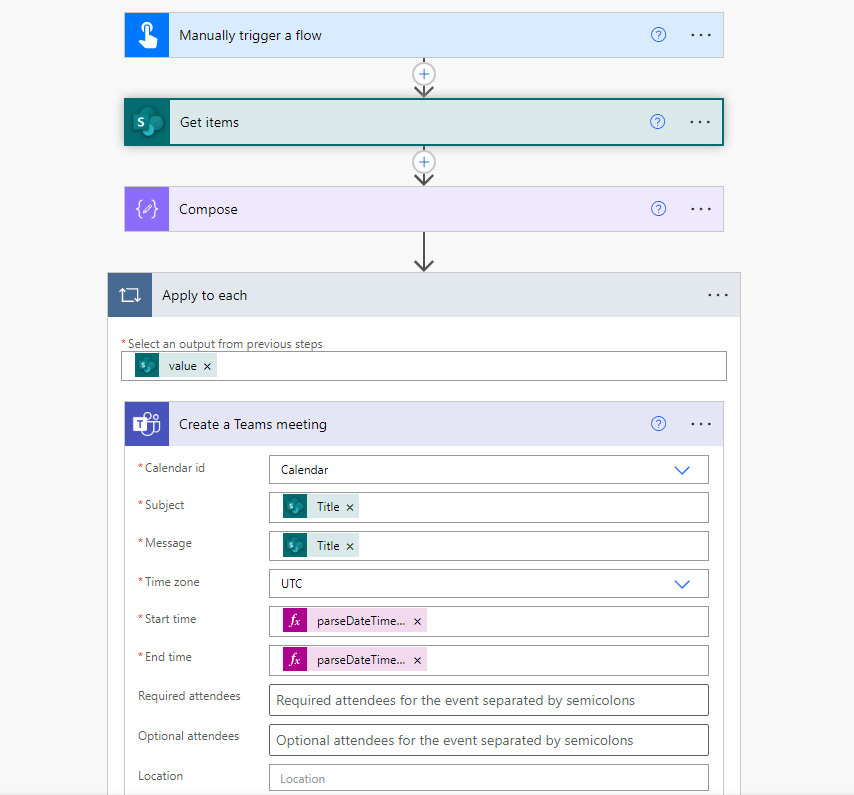 Transferring a Sharepoint calendar to MS teams calendar - Microsoft ...