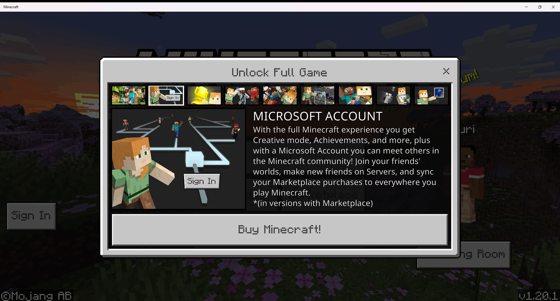 Do you need a Microsoft account to play Minecraft?