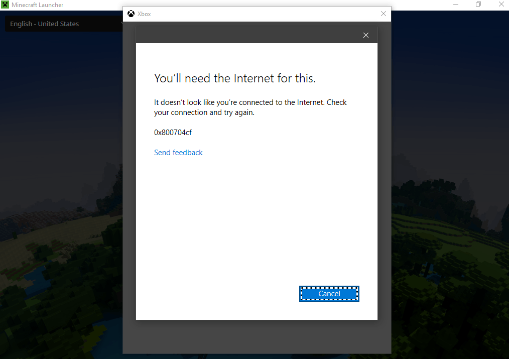 Minecraft new launcher account problem - Microsoft Community