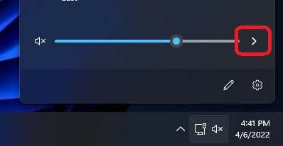 Windows 11 Audio Output Selection from Taskbar - Microsoft Community