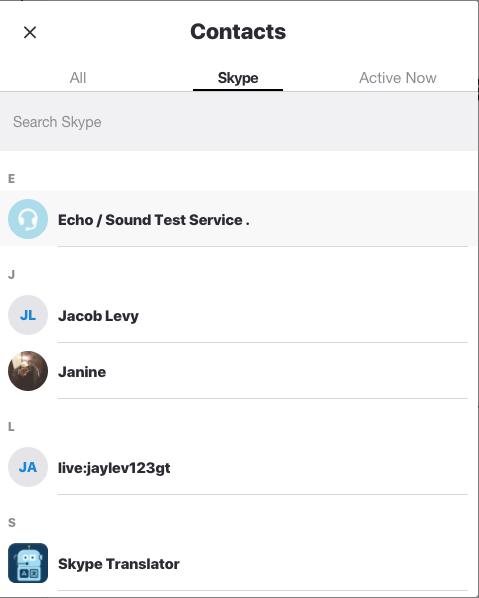 Adult Skype Contacts