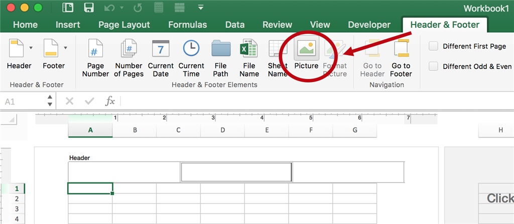 Excel For Mac Insert Pictures In Headers Footers Available Now 