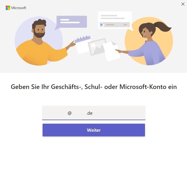 Ist für Teams ein Microsoft-Konto erforderlich?