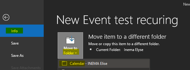 Copy Calendar Event Microsoft Community