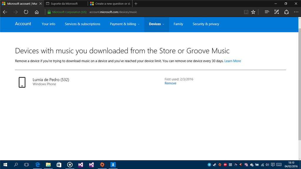 Problem Downloading Groove Music Pass Musics On Windows Pc And Phone Microsoft Community