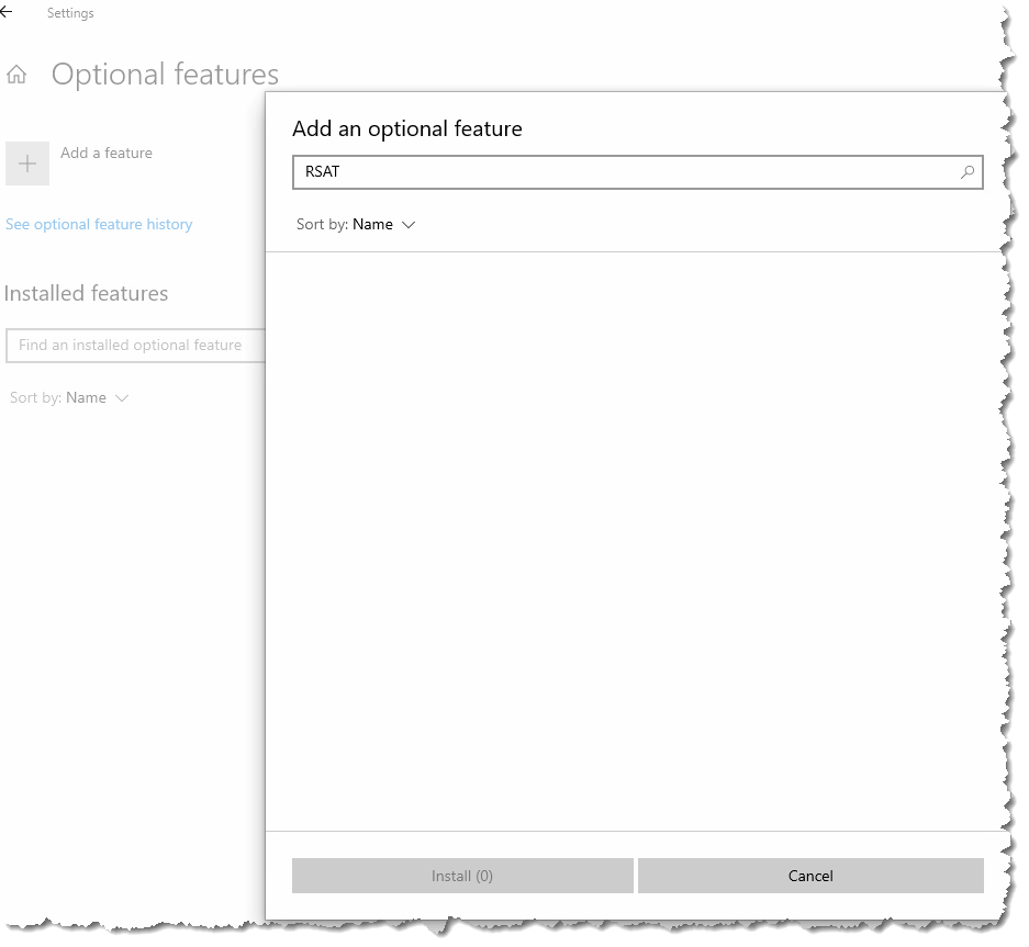 how do i add rsat to windows 10 20h2