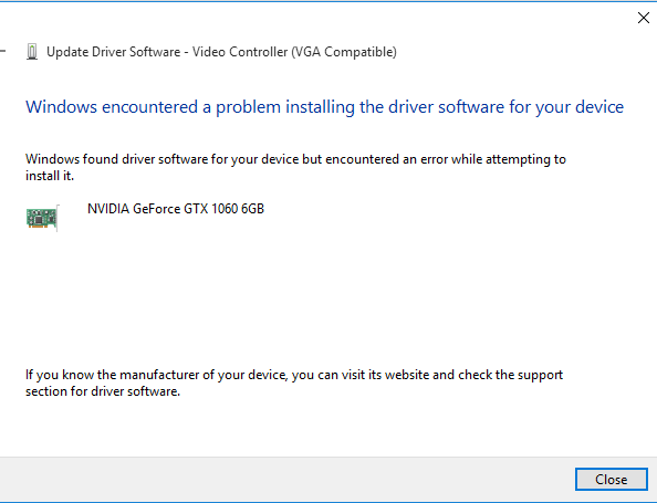 Update driver nvidia online geforce gtx 1060 6gb