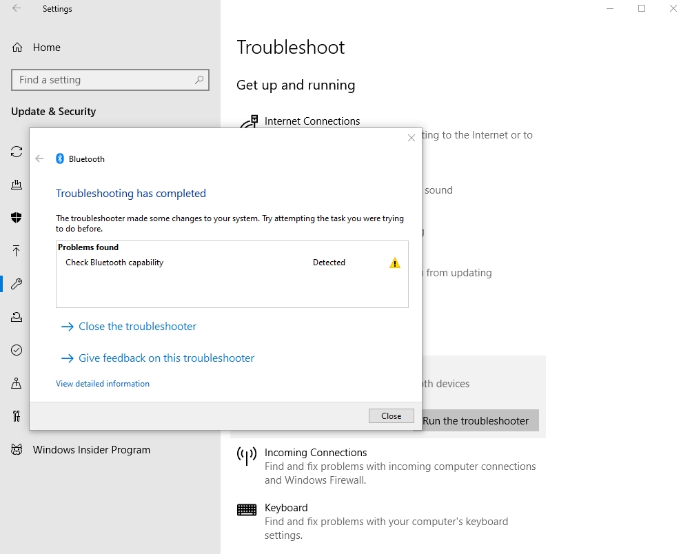 Bluetooth is not available on this device microsoft community