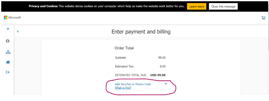 Discount coupon from the 30 days challenge does not work. - Training,  Certification, and Program Support