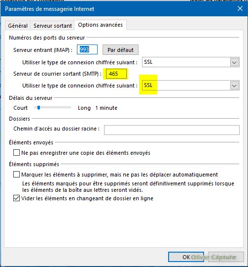 aantrekken Pigment Verplicht Serveur POP3 et SMTP (Orange) refuse la connexion (Outlook - Communauté  Microsoft