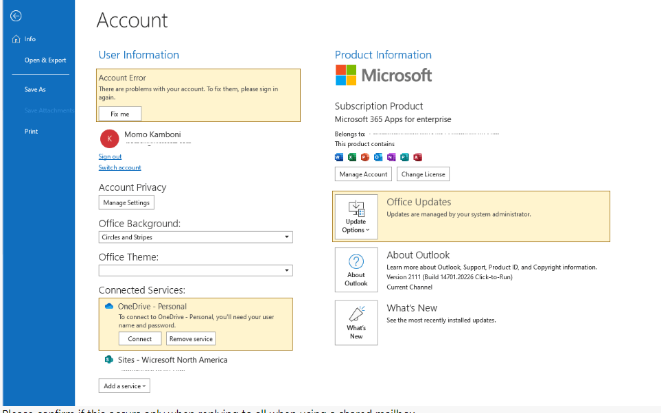 Unable to add Show Team calendar in Outlook Microsoft Community