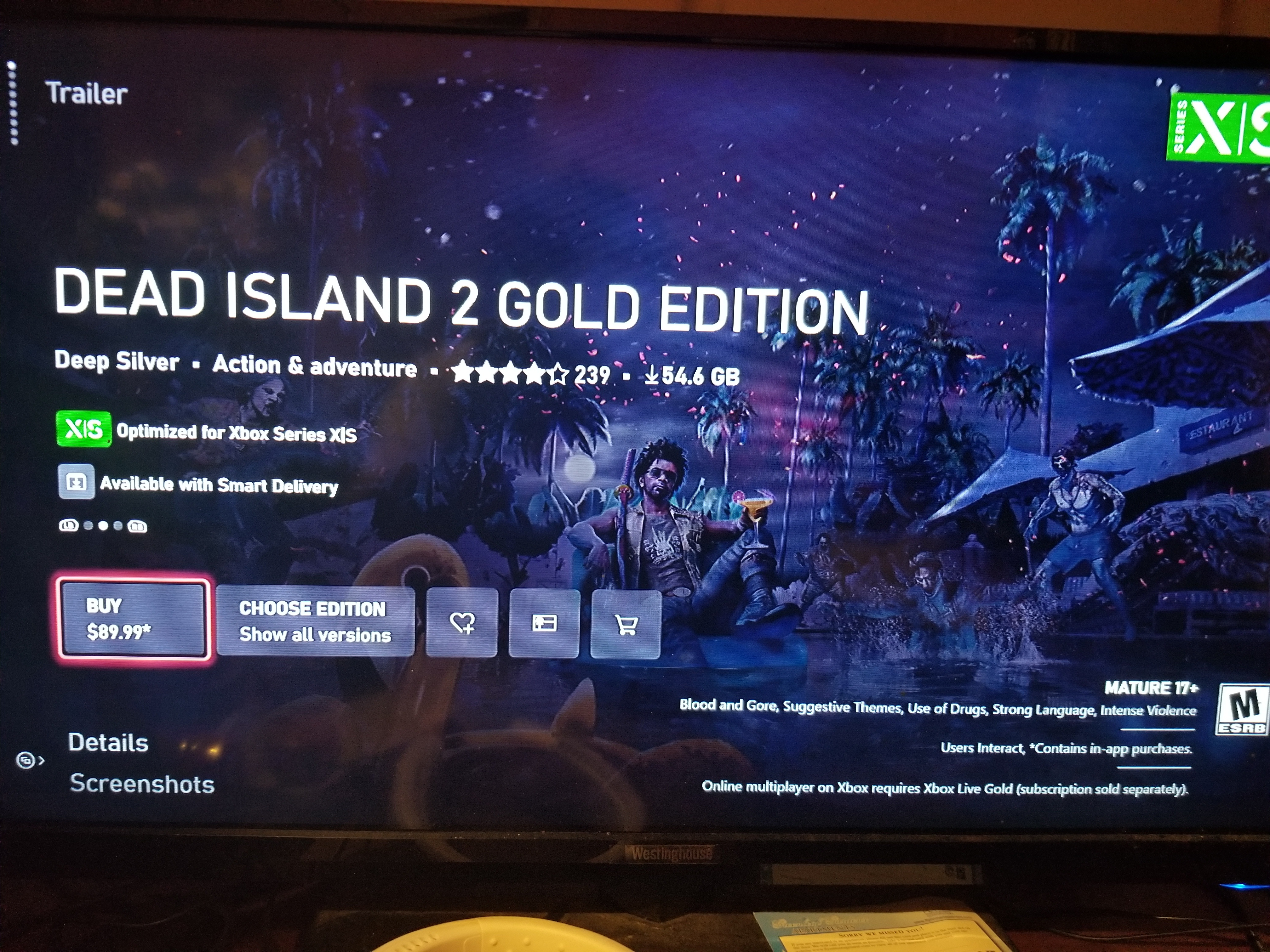 Dead Island 2 Gold Edition - Xbox One, Xbox Series X