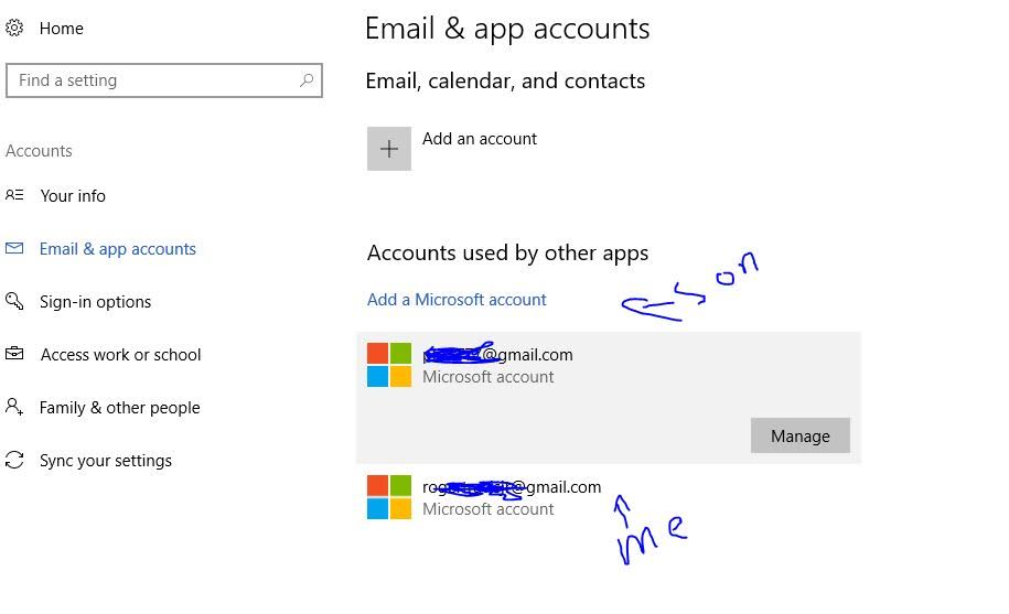 Wrong microsoft account on new pc - Microsoft Community