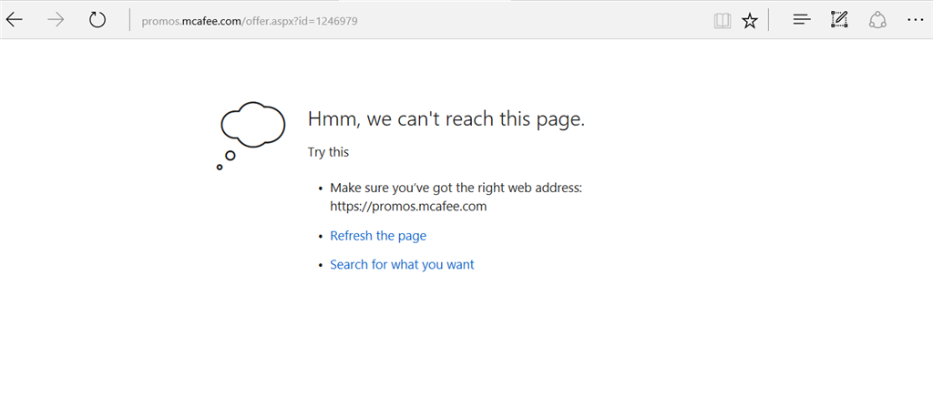 Microsoft Edge ярлык. Can't reach this Page. Hmmm… Can't reach this Page. Браузер пишет can't reach this Page.
