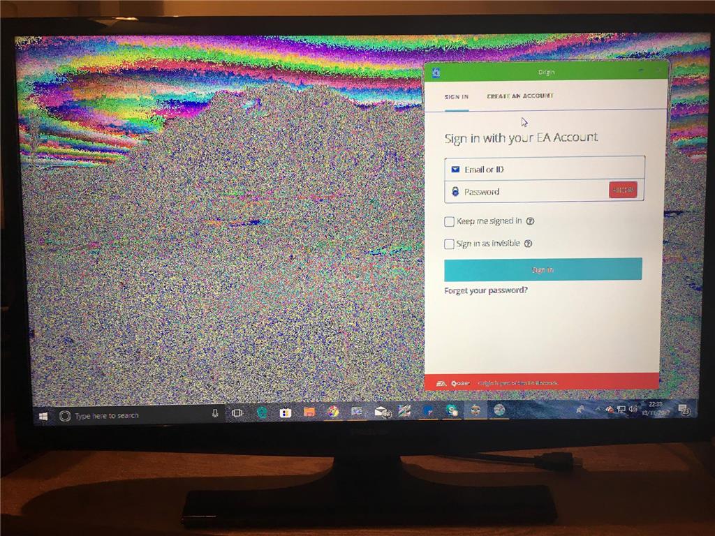 Second Monitor Colour Messing Up Microsoft Community