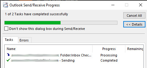 Outlook 2016 Stuck In Sending