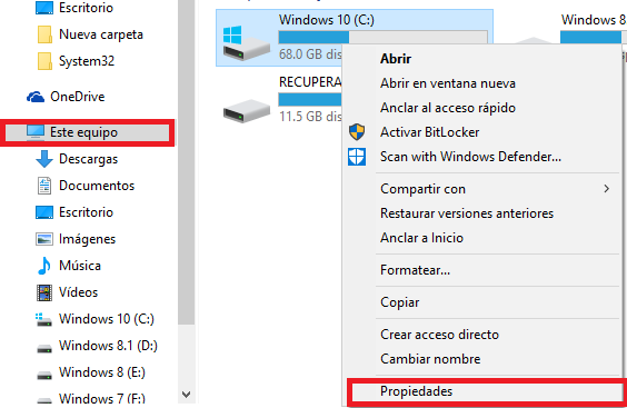 fluctuar Ciudadano Suburbio Windows 10 - Reparar disco duro. - Microsoft Community