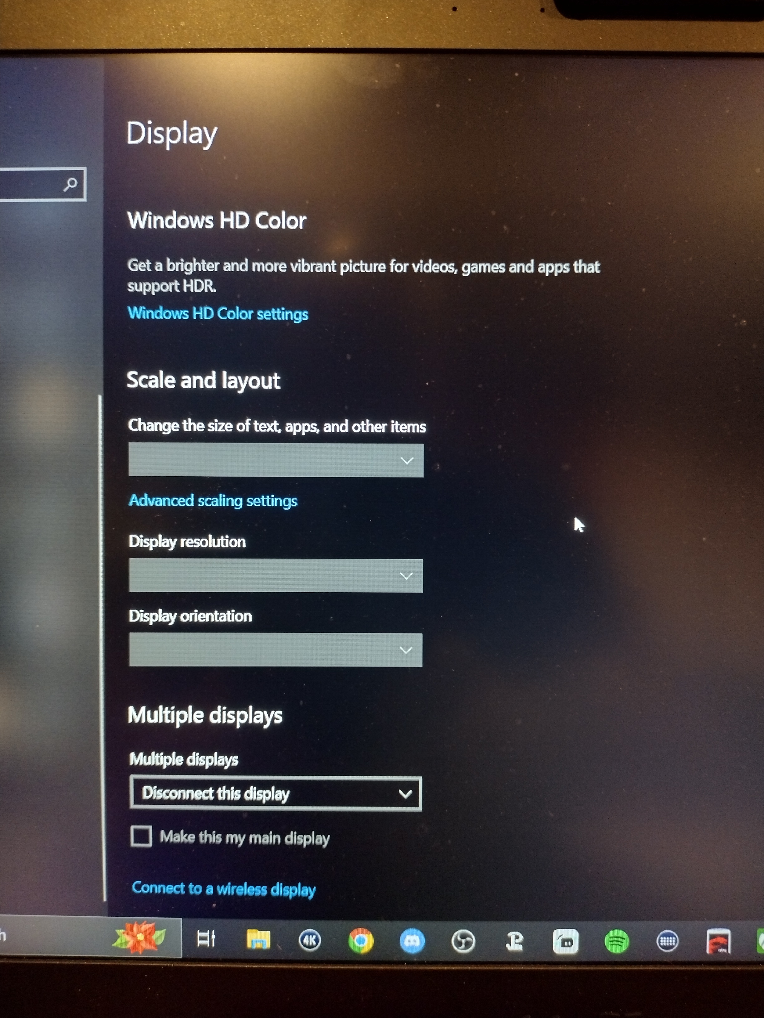 No Option To Turn Off HDR!!!!!! - Microsoft Community