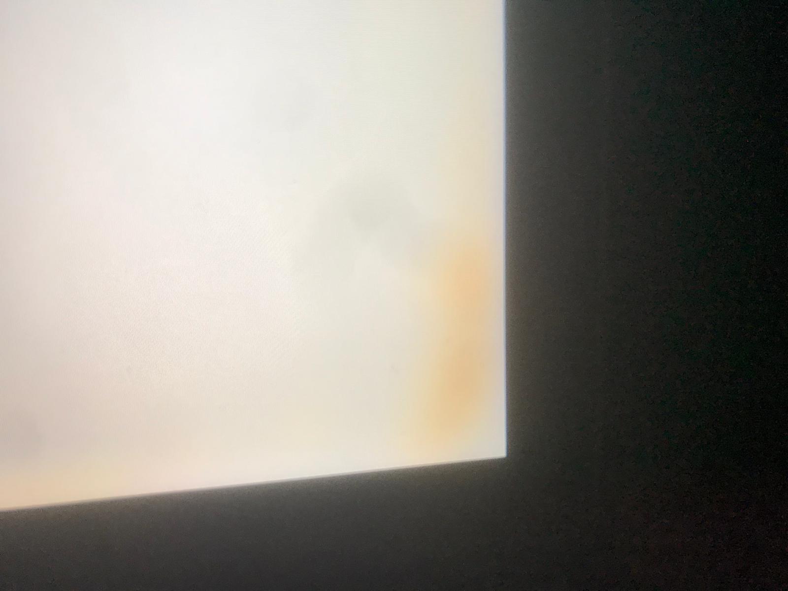 YELLOW SPOT ON MY SCREEN Microsoft Community