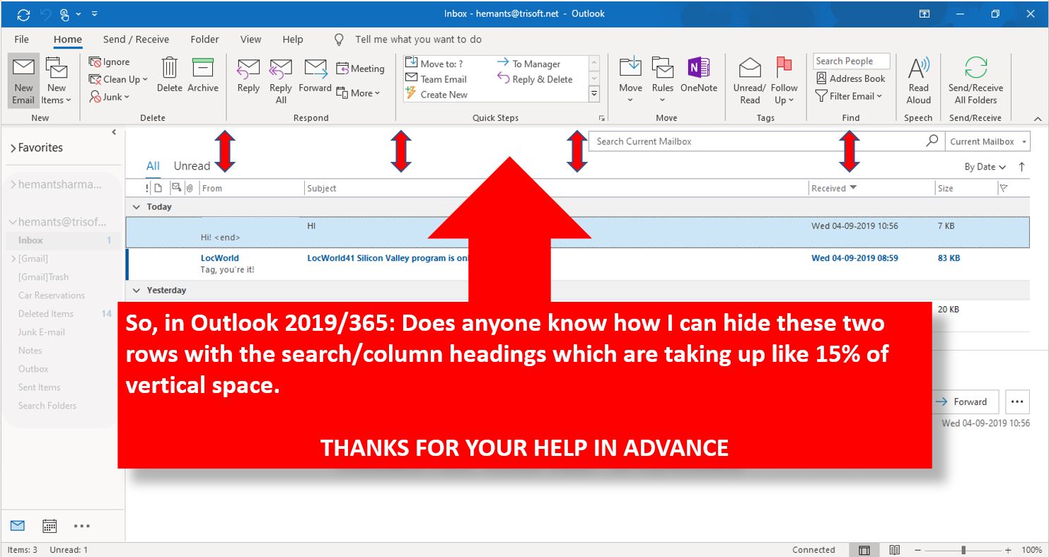 outlook-2019-365-how-do-i-hide-these-two-header-rows-see-microsoft