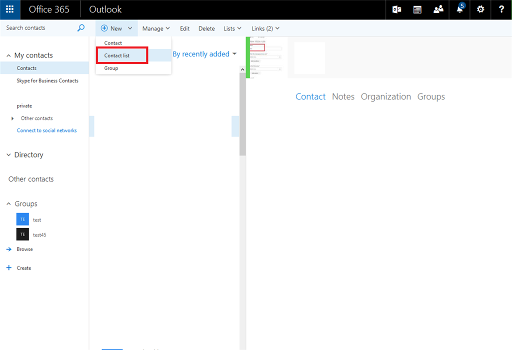 Creating Distribution Lists In Office 365 - Microsoft Community