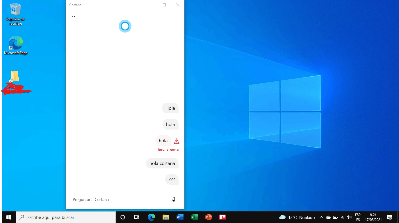 Cortana no responde a mis mensajes y no graba mi voz - Microsoft Community