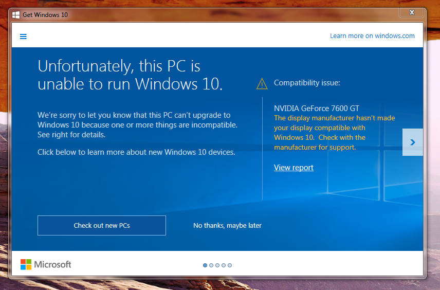 Compatibility Issue For Windows 10 Microsoft Community   B077e4b6 E28d 4b13 9e1d 6dd9f6d5a158