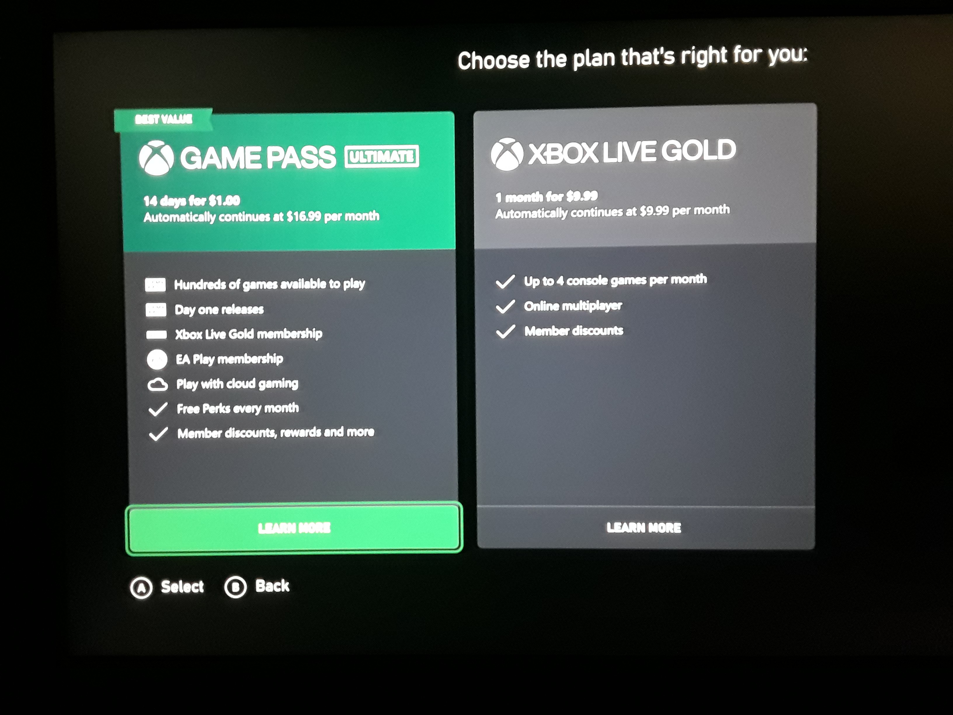 I am still experiencing a subscription popup for game pass on a