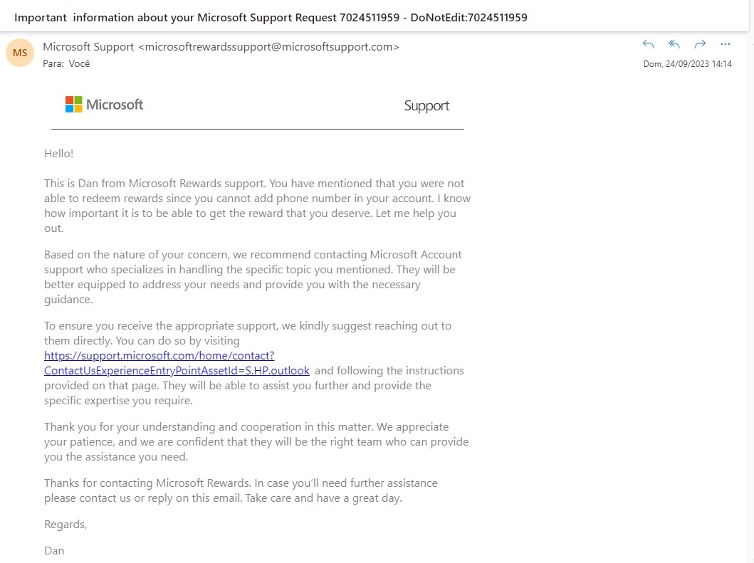 How to add an email address or phone number to your Microsoft account -  Microsoft Support