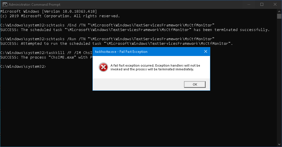 Windows 10 Chinese Input Method not working - Microsoft