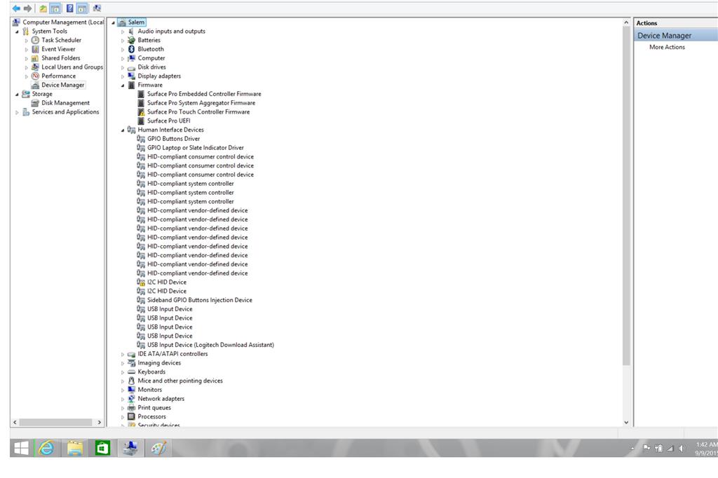 Surface Pro 3 Driver Touchscreen And I2c Hid Device Error 10 Microsoft Community