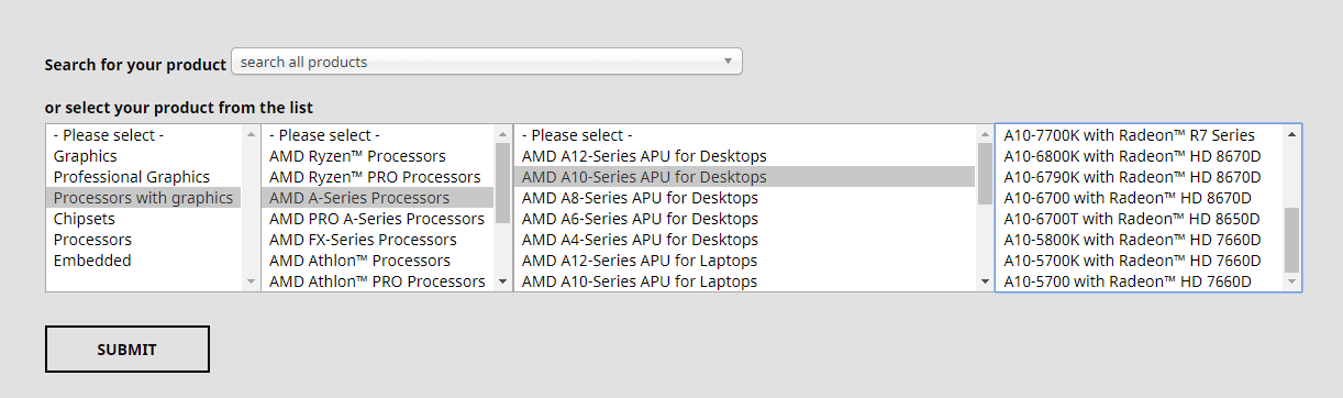 Amd a10 driver hot sale