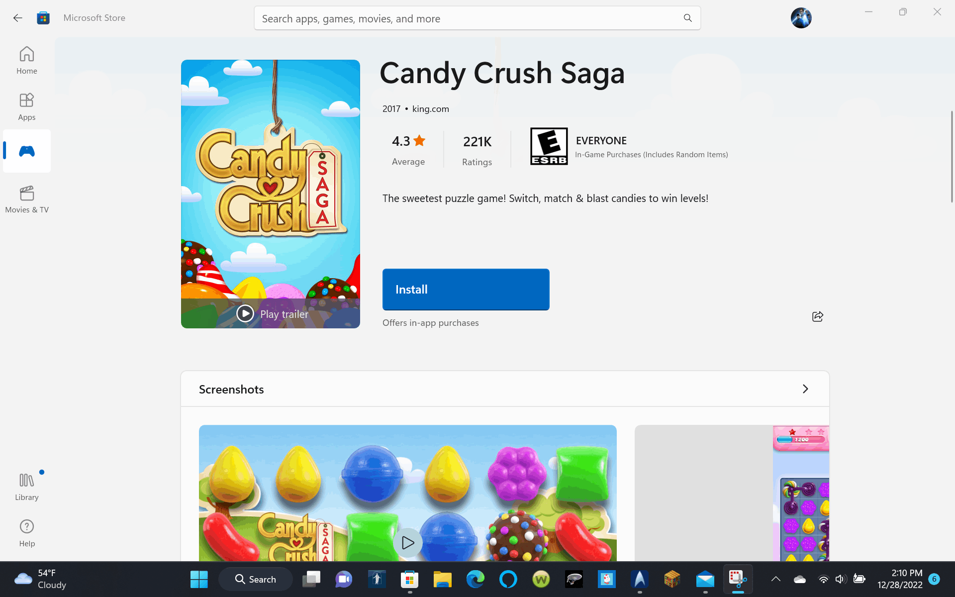 roblox web VS app (microsoft store/windows) 