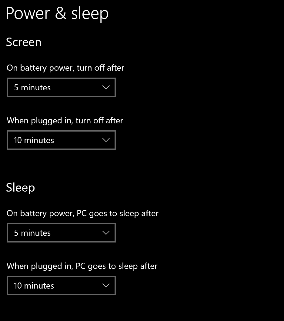 Computer turning off instead of going to sleep - Microsoft Community