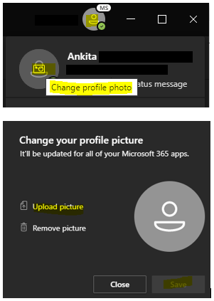 Change your profile photo - Microsoft Support