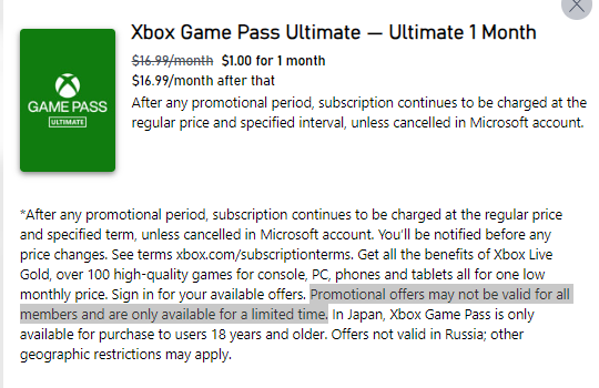 How To Get Xbox Game Pass Ultimate For 1 Dollar Every Month