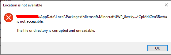 Minecraft Windows 10 Edition Cannot Install Microsoft Community
