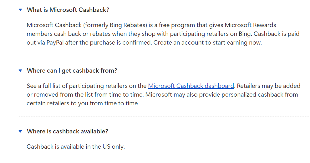 No Cash Back - Again - Microsoft Community