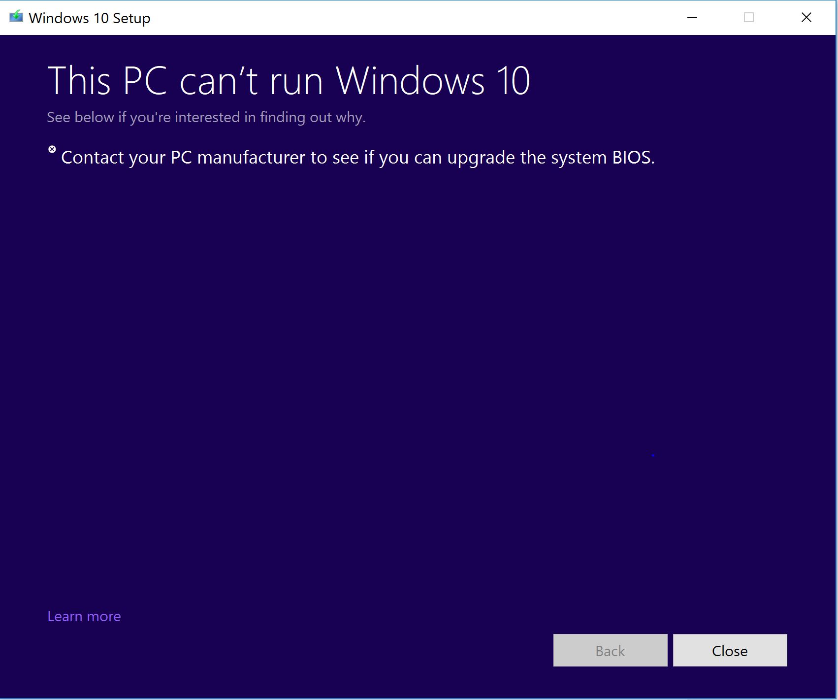 Feature Update To Windows 10 Version 1809 Amd64 2019 03 Error Microsoft Community