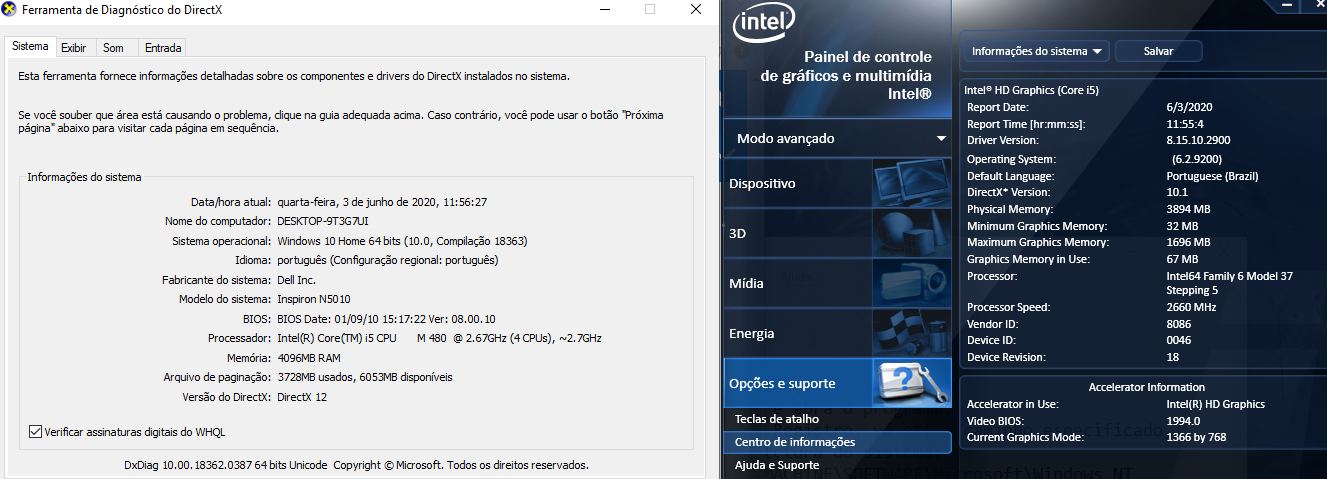 DX12 Work on Intel(R) HD Graphics 3000 windows 10 - Microsoft Community