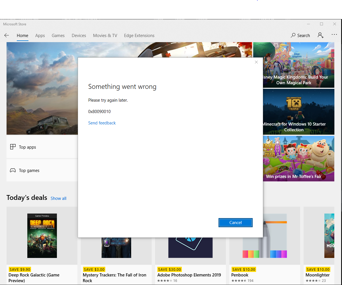 xbox store sign in