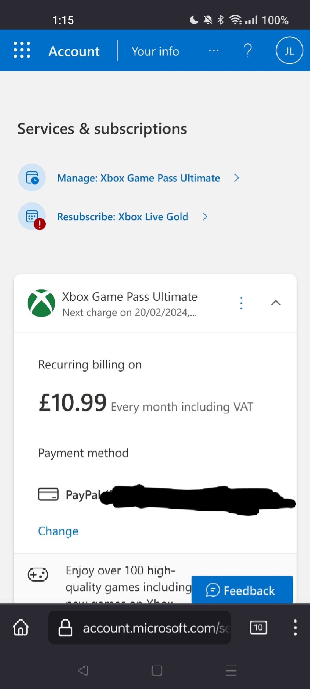 Xbox live on sale gold help