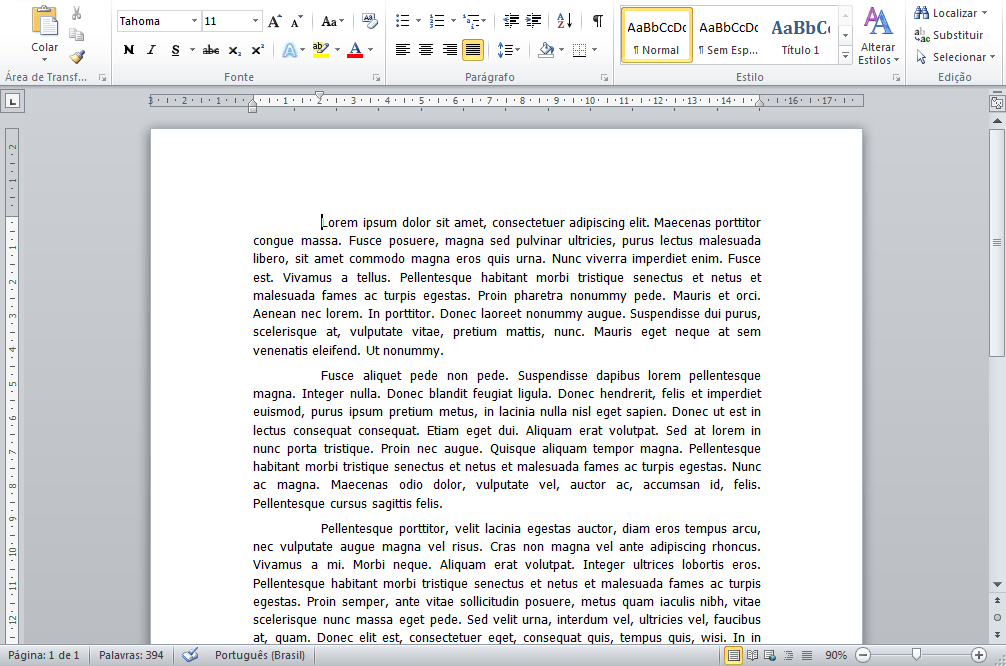 O Que é Paragrafo No Texto Exemplos