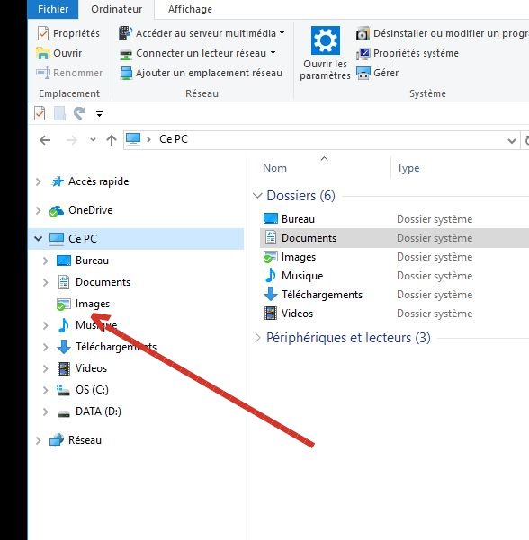 Comment accéder aux dossiers Bureau, Documents et Images dans Explorateur  de fichiers - Support Microsoft